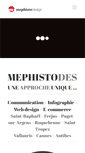 Mobile Screenshot of mephistodesign.com